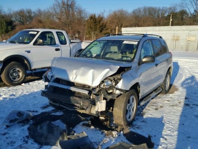 2T3ZF4DV2AW037986 - 2010 TOYOTA RAV4 SILVER photo 2