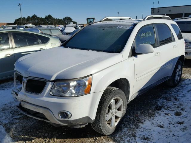 2CKDL73FX76001846 - 2007 PONTIAC TORRENT WHITE photo 2