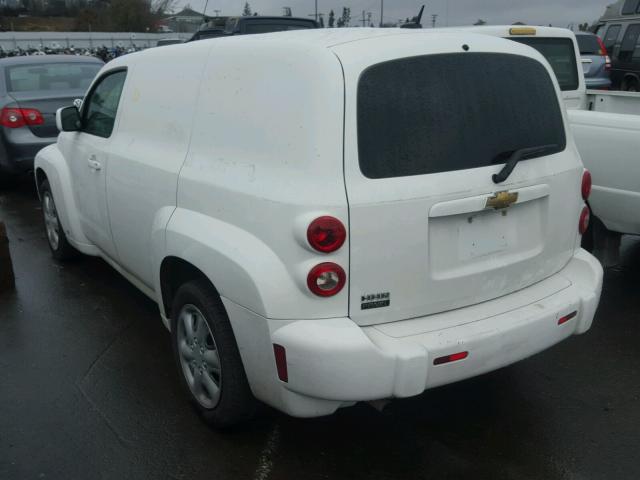 3GCDA05D98S610090 - 2008 CHEVROLET HHR PANEL WHITE photo 3