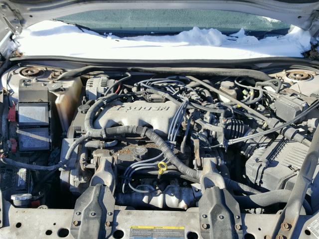 2G1WF52E239419114 - 2003 CHEVROLET IMPALA SILVER photo 7