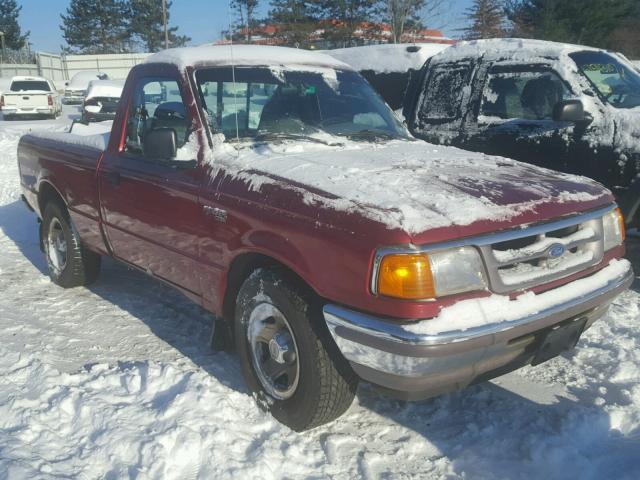 1FTCR10A6VTA87314 - 1997 FORD RANGER RED photo 1