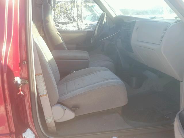 1FTCR10A6VTA87314 - 1997 FORD RANGER RED photo 5