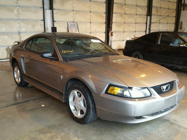 1FAFP40422F236784 - 2002 FORD MUSTANG GOLD photo 1