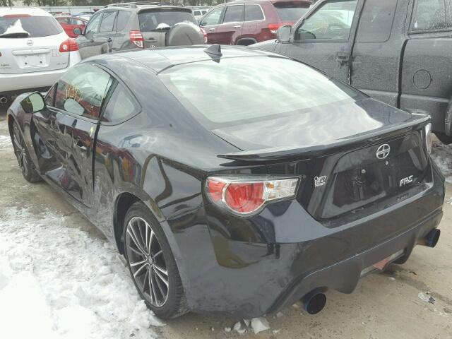 JF1ZNAA11F8707291 - 2015 TOYOTA SCION FR-S 黑色 照片 3