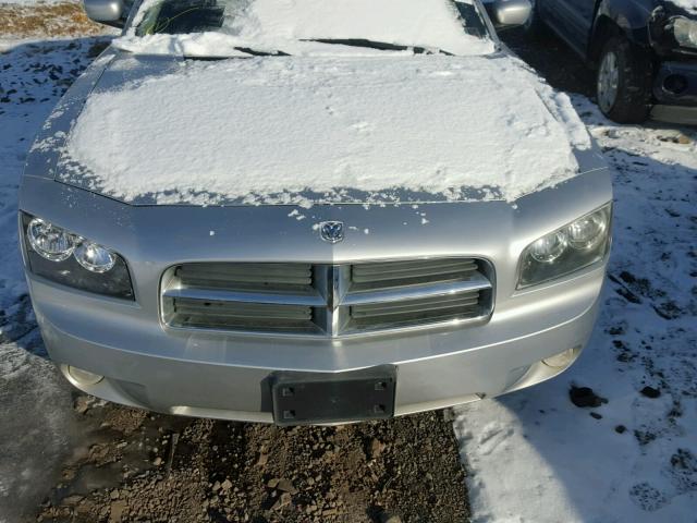 2B3KA53H36H148220 - 2006 DODGE CHARGER R/ SILVER photo 9