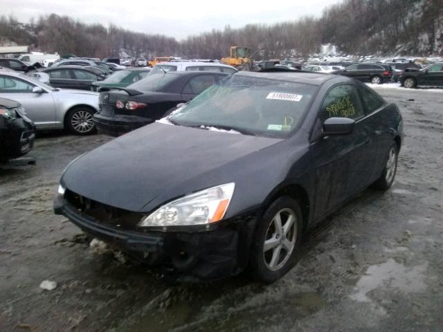 1HGCM72715A008759 - 2005 HONDA ACCORD EX BLACK photo 2