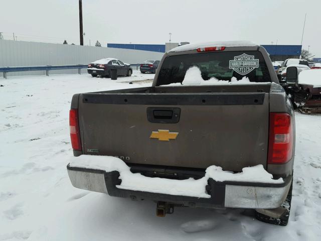 1GCRKSE77CZ212297 - 2012 CHEVROLET SILVERADO BROWN photo 6