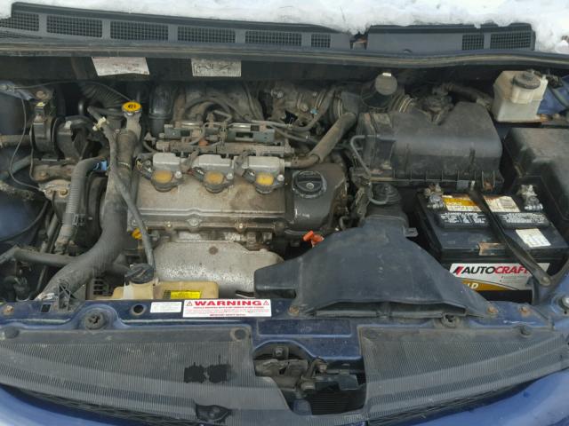 5TDZA23C96S440472 - 2006 TOYOTA SIENNA CE BLUE photo 7