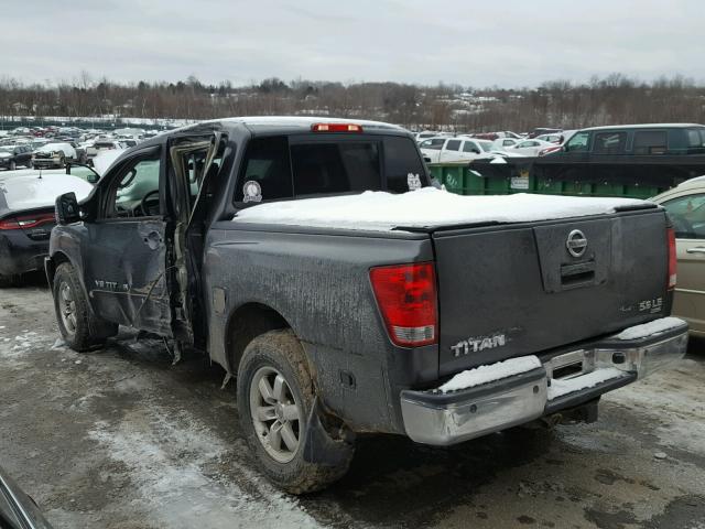 1N6BA07B25N550711 - 2005 NISSAN TITAN XE GRAY photo 3