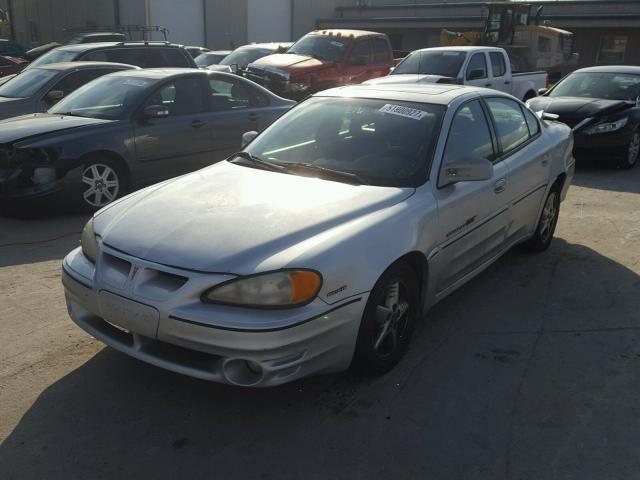 1G2NW52EX1C225797 - 2001 PONTIAC GRAND AM G SILVER photo 2