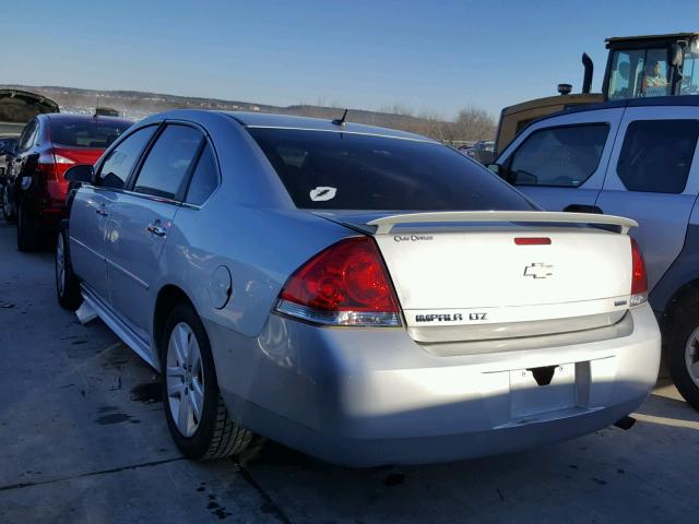 2G1WC5E3XE1105604 - 2014 CHEVROLET IMPALA LIM SILVER photo 3