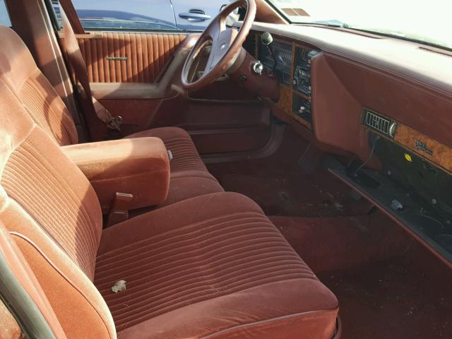 1G4AH54N4L6476992 - 1990 BUICK CENTURY CU BURGUNDY photo 5