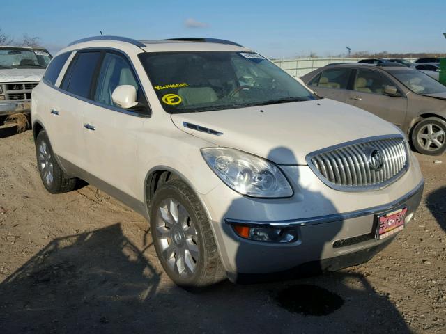 5GALVCED1AJ146125 - 2010 BUICK ENCLAVE CX WHITE photo 1