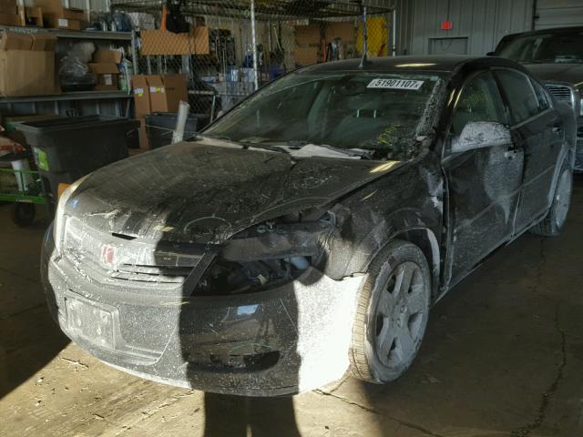 1G8ZS57N37F273287 - 2007 SATURN AURA XE BLACK photo 2