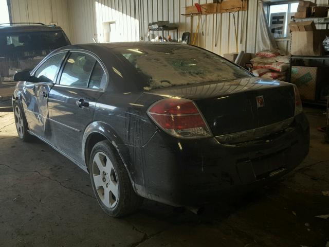 1G8ZS57N37F273287 - 2007 SATURN AURA XE BLACK photo 3