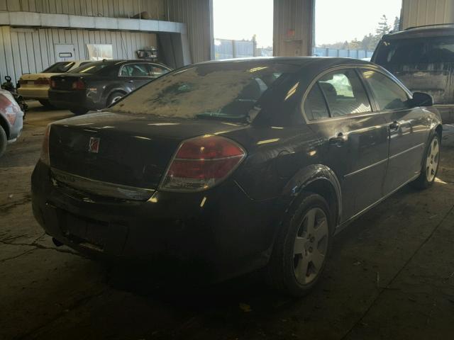 1G8ZS57N37F273287 - 2007 SATURN AURA XE BLACK photo 4