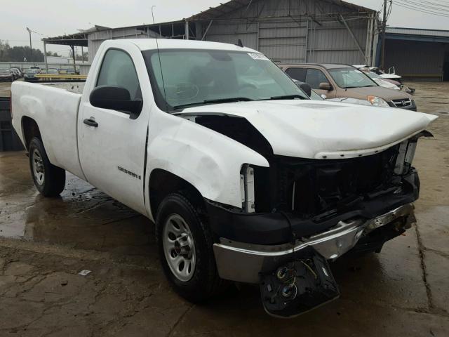 1GTEC14C89Z213522 - 2009 GMC SIERRA C15 WHITE photo 1