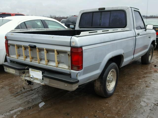1FTCR10A1MUE19376 - 1991 FORD RANGER GRAY photo 4