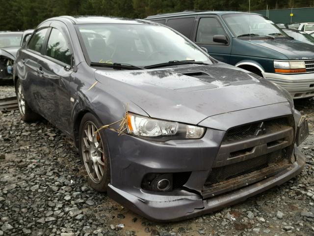 JA3AW56V68U051668 - 2008 MITSUBISHI LANCER EVO GRAY photo 1