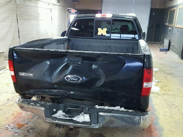 1FTPX12504NA48731 - 2004 FORD F150 BLACK photo 6