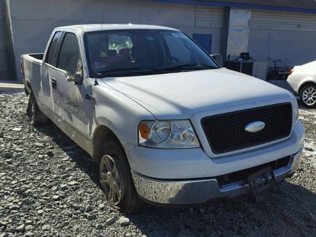 1FTPX12535FB76151 - 2005 FORD F150 WHITE photo 1