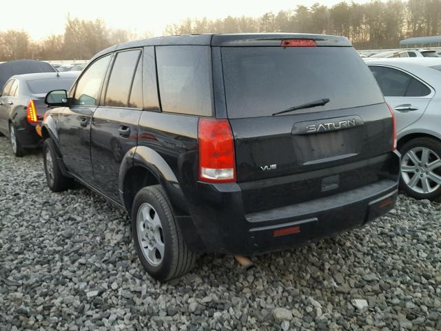 5GZCZ23D84S806898 - 2004 SATURN VUE BLACK photo 3