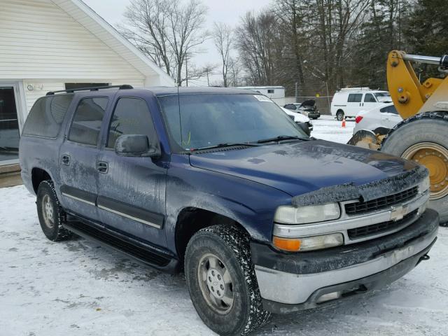 1GNFK16Z93J237849 - 2003 CHEVROLET SUBURBAN K BLUE photo 1