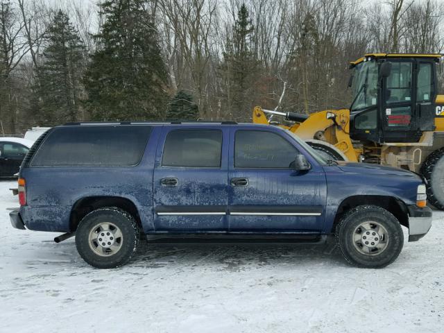 1GNFK16Z93J237849 - 2003 CHEVROLET SUBURBAN K BLUE photo 9