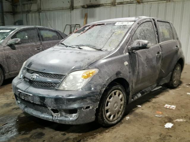 JTKKT624565007677 - 2006 TOYOTA SCION XA GRAY photo 2