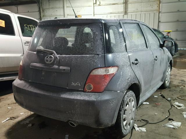 JTKKT624565007677 - 2006 TOYOTA SCION XA GRAY photo 4