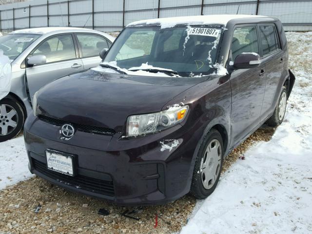 JTLZE4FE7CJ030067 - 2012 TOYOTA SCION XB 紫色 照片 2
