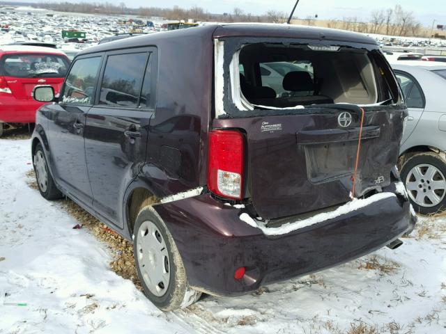 JTLZE4FE7CJ030067 - 2012 TOYOTA SCION XB 紫色 照片 3