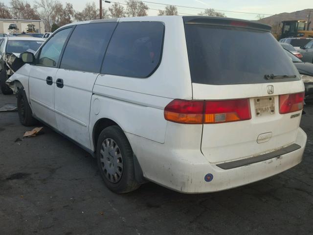 5FNRL18524B060860 - 2004 HONDA ODYSSEY LX WHITE photo 3