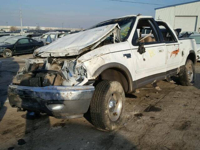 1FTRW08L43KB66065 - 2003 FORD F150 SUPER WHITE photo 2