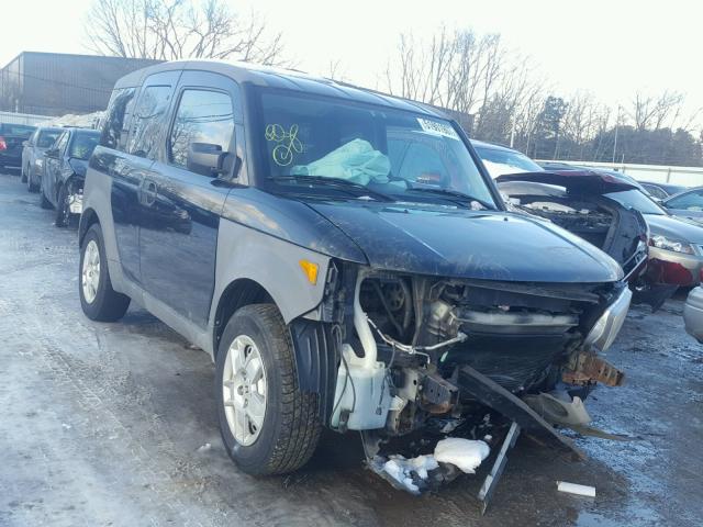 5J6YH28344L009854 - 2004 HONDA ELEMENT LX BLACK photo 1