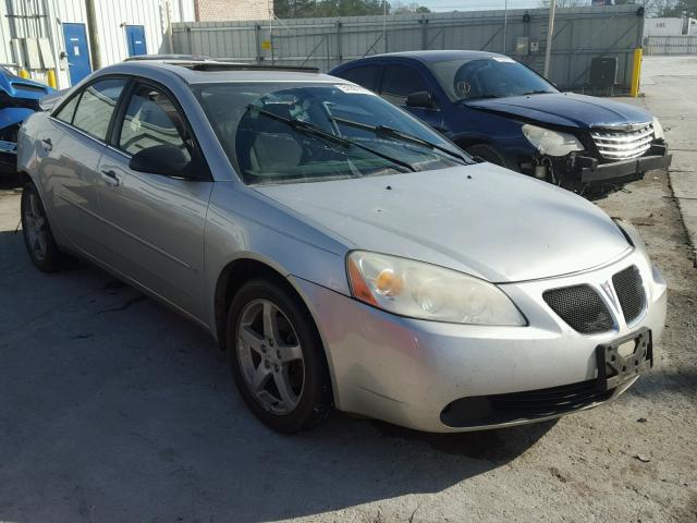 1G2ZG58NX74115843 - 2007 PONTIAC G6 BASE SILVER photo 1