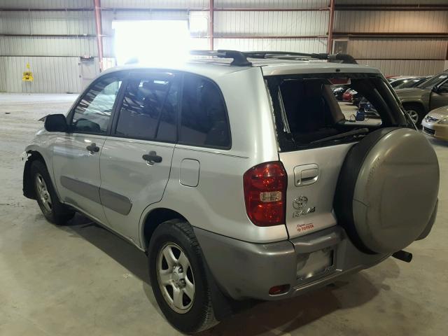 JTEGD20V750092494 - 2005 TOYOTA RAV4 SILVER photo 3