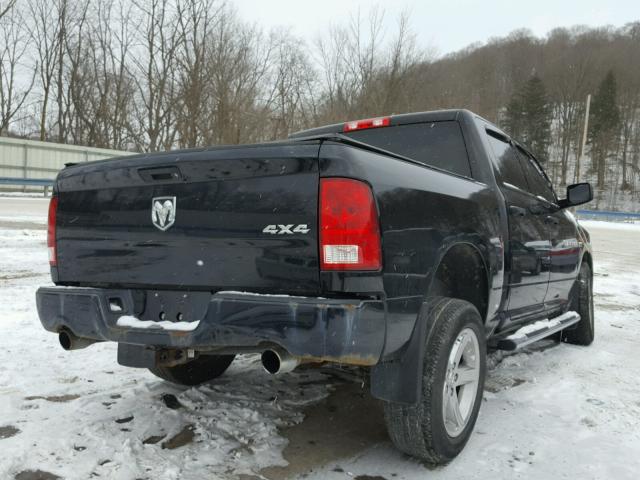 1C6RD7KT1CS165583 - 2012 DODGE RAM 1500 S GRAY photo 4