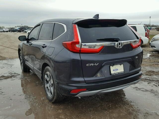 2HKRW1H81HH501306 - 2017 HONDA CR-V EXL GRAY photo 3