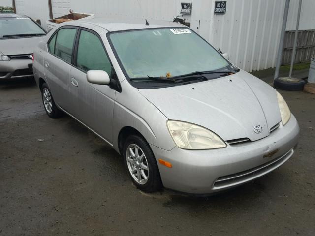 JT2BK12U110022205 - 2001 TOYOTA PRIUS SILVER photo 1