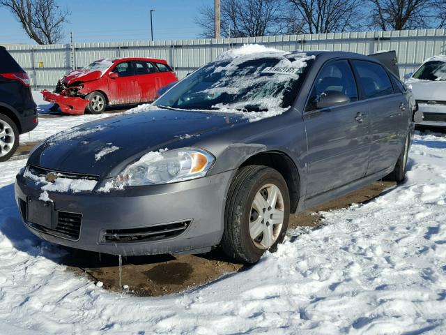 2G1WB58N889115148 - 2008 CHEVROLET IMPALA LS GRAY photo 2