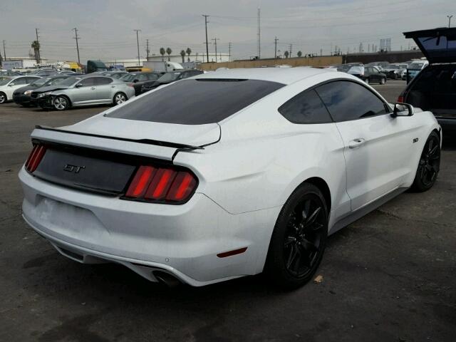 1FA6P8CF1H5266166 - 2017 FORD MUSTANG GT TWO TONE photo 4