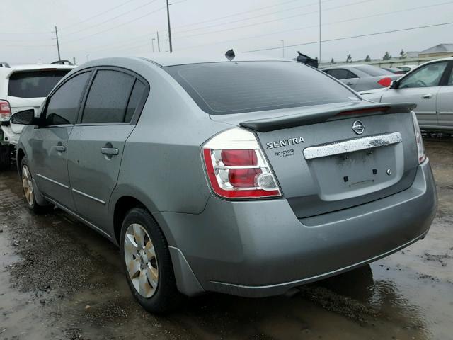 3N1AB6AP4CL667810 - 2012 NISSAN SENTRA 2.0 GRAY photo 3