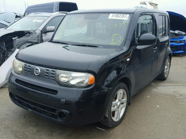 JN8AZ28R89T129855 - 2009 NISSAN CUBE BASE BLACK photo 2