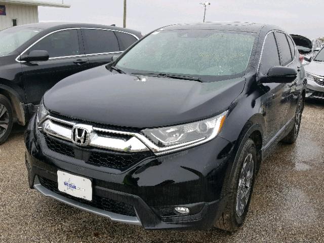 7FARW1H89HE028158 - 2017 HONDA CR-V EXL BLACK photo 2