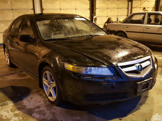 19UUA66254A072064 - 2004 ACURA TL BLACK photo 1