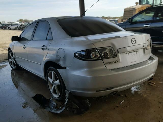 1YVFP80CX65M08039 - 2006 MAZDA 6 I SILVER photo 3