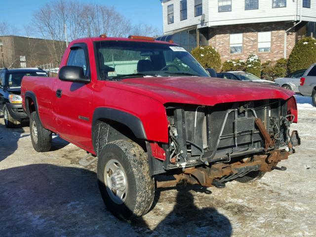 1GCHK24U23E372307 - 2003 CHEVROLET SILVERADO RED photo 1