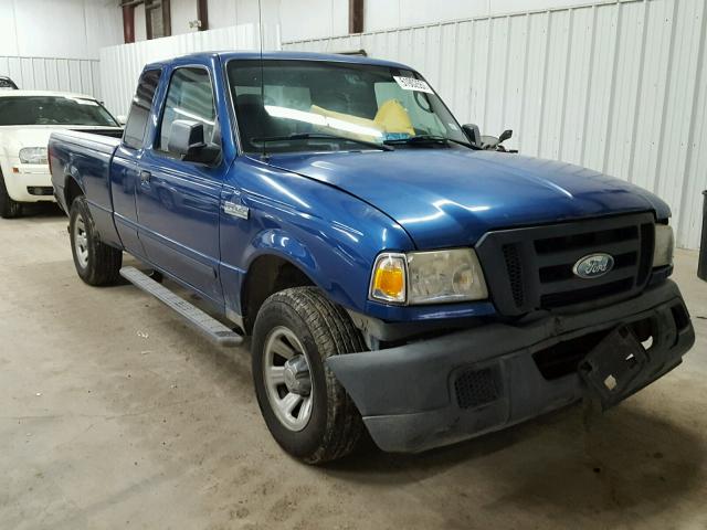 1FTYR44UX7PA43694 - 2007 FORD RANGER SUP BLUE photo 1