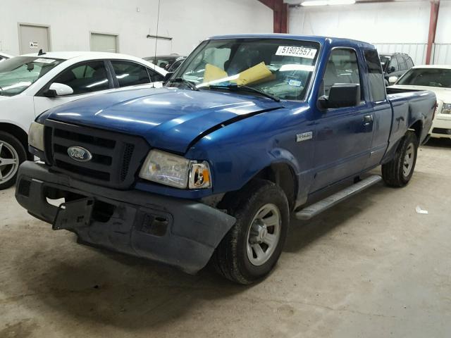 1FTYR44UX7PA43694 - 2007 FORD RANGER SUP BLUE photo 2